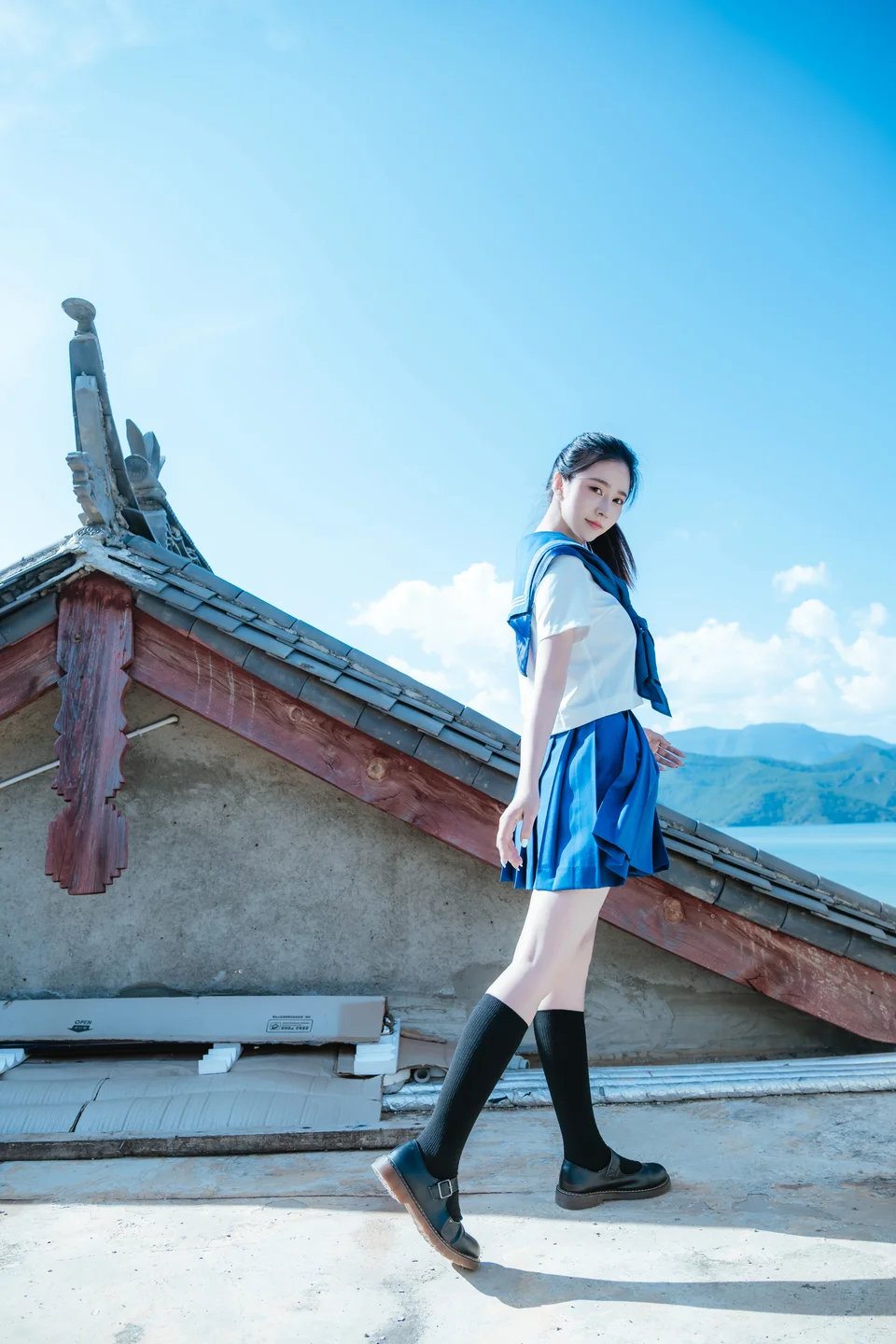 年年 - 泡沫之夏JK [78P-385MB] tg@simisebaisi 【丝足阁】038.webp